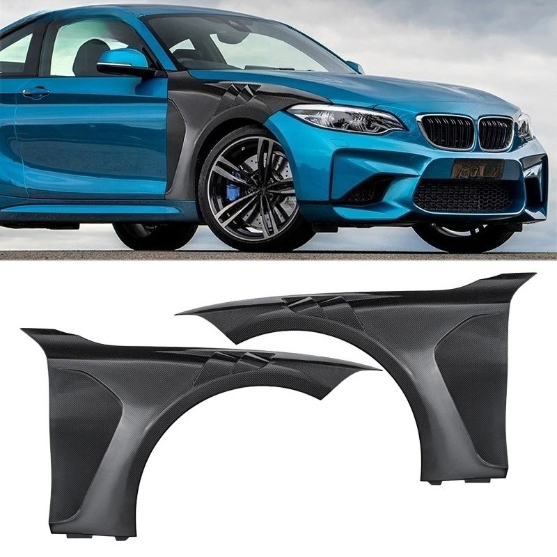New Carbon Fiber Vent Fender for  1 Series F20 F21 F22 Carbon Front Fenders